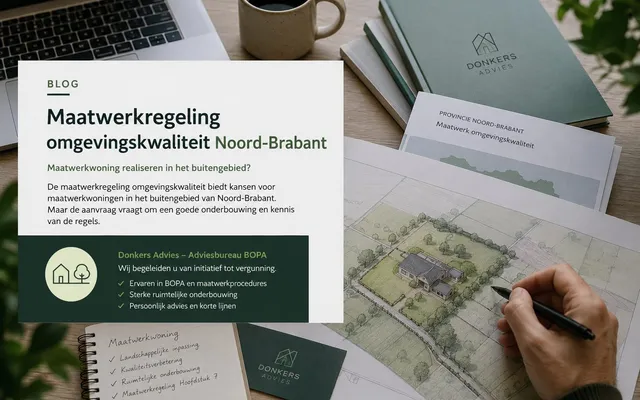 Boerenerf in het Brabantse buitengebied, bestemd voor de Maatwerkregeling omgevingskwaliteit